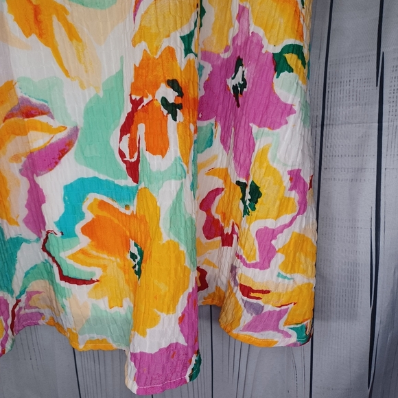 Lily Rose Floral Sundress with Spaghetti Straps - Picture 3 of 9